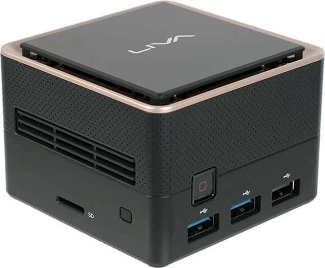 ECS Elitegroup LIVA Q3 Plus, Ryzen Embedded V1605B, 8GB RAM, 128GB Flash