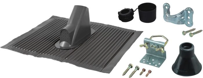 Kathrein ZTS 60SW Mast Montageset schwarz