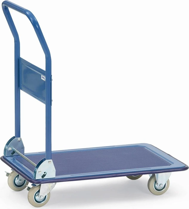 fetra Ganzstahl-Transportwagen 91x61cm blau