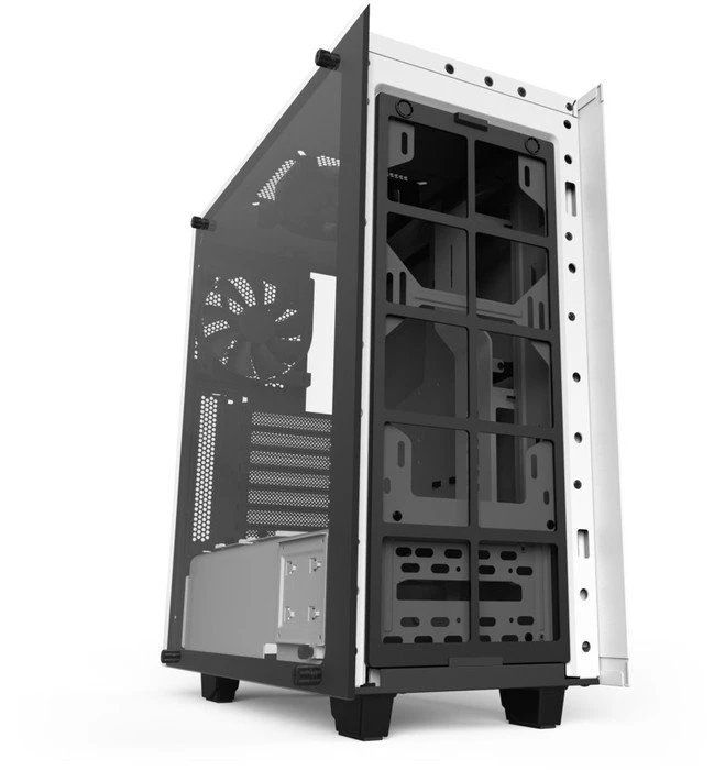NZXT Source S340 Elite weiß, Glasfenster