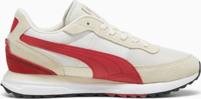 Puma Road Rider Suede vapor gray/club red