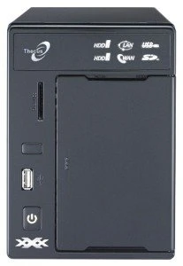 Thecus N2200XXX, 1GB RAM, 2x RJ-45 1000Base-T, 3x USB-A 2.0