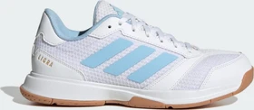 adidas Ligra 8 Indoor Handball cloud white/clear sky/gold metallic (Damen)