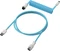 HP HyperX Coiled Cable USB-C auf USB-A, Tastaturkabel (Spiral-Textilkabel), 1.22m, blau/weiß Vorschaubild