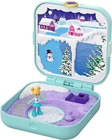 Mattel Polly Pocket - Verborgene Schätze Wintermärchen