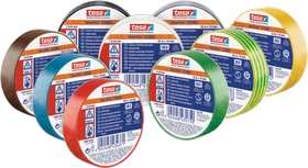 tesa Professional 53988 Soft PVC Isolierband weiß, 19mm/20m, 1 Stück