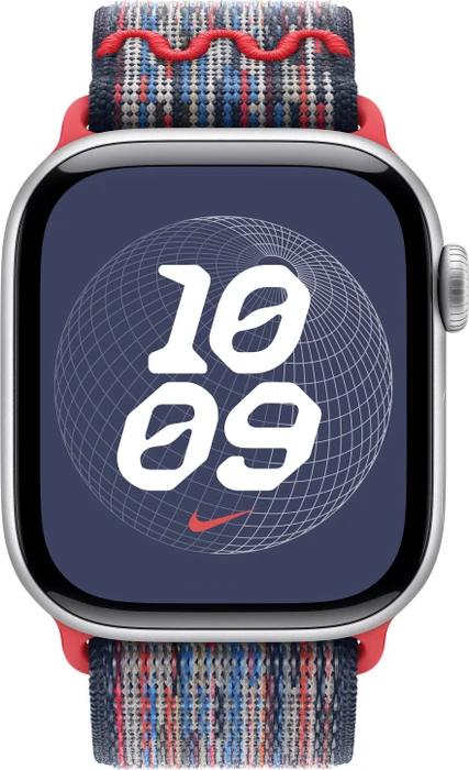Apple Nike Sport Loop für Apple Watch 42mm blau/rot