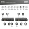 Digitus HDMI KVM Extender Set Extender HDBaseT 1.0, 4K, 60Hz, Cat6a/7/8, USB 2.0, 120m Vorschaubild