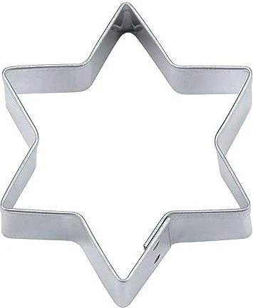 Städter Ausstecher Stern 6-zackig 12.5cm