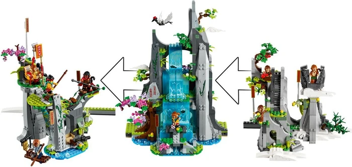 LEGO Monkie Kid - Der legendäre Berg der Blumen und Früchte