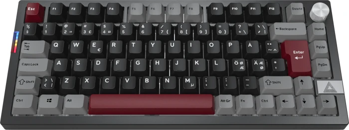 Montech MKey PRO 75 Wireless, Darkness, LEDs RGB, hot-swap, Gateron G Pro 3.0 YELLOW, USB/Bluetooth, ND