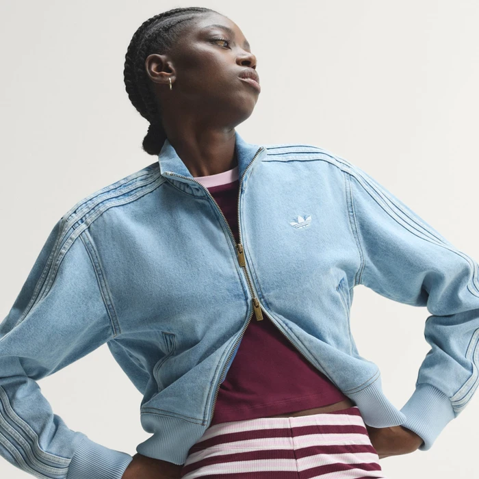 adidas Firebird Denim Trainingsjacke light denim (Damen)
