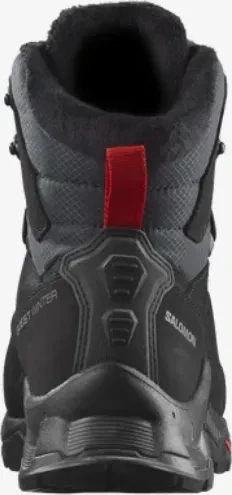 Salomon Quest Winter Thinsulate CSWP black/goji berry/monument (Herren)