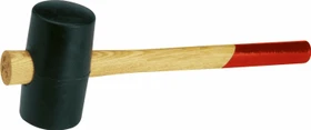 Fortis Gummihammer, 12.7cm schwarz