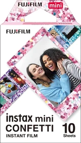 Fujifilm instax mini Sofortbildfilm Confetti, 10 Aufnahmen
