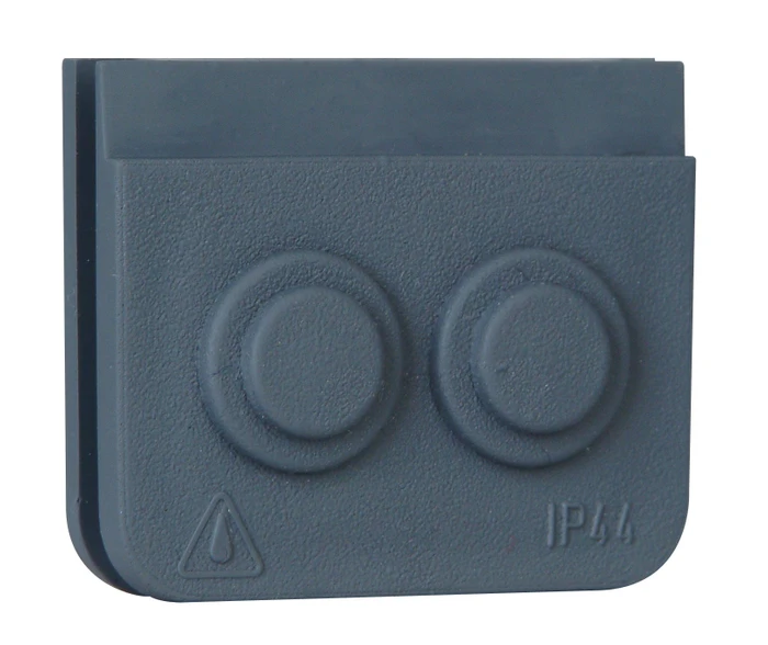 Kopp Blue Electric Kabeleinführung 2-fach, grau