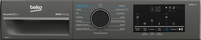 Beko B5T49231I Wärmepumpentrockner graphit