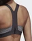 adidas Stronger For It Racer-Back Heather Sport-BH dark grey heather/black (Damen) Vorschaubild