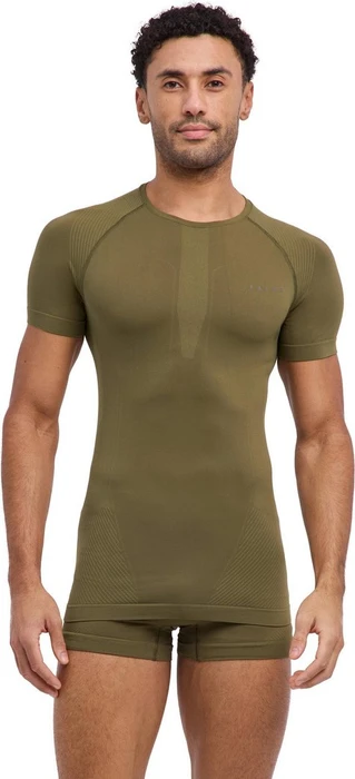 Falke Warm Funktionsshirt kurzarm herb (Herren)