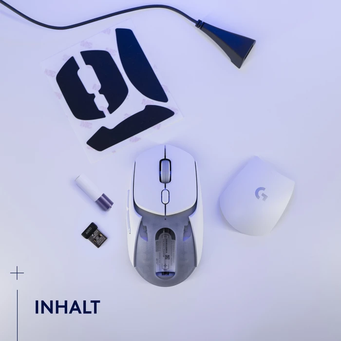 Logitech G309 Lightspeed weiß, USB/Bluetooth