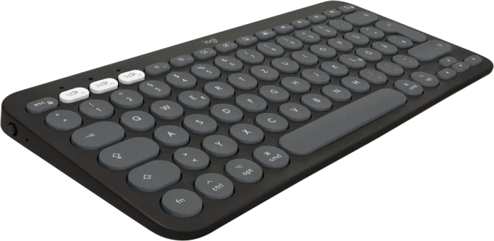 Logitech Pebble 2 Combo for Mac schwarz/grau, Logi Bolt, USB/Bluetooth, DE