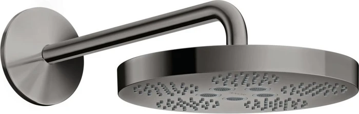 Hansgrohe Axor One Kopfbrause 280 1jet mit Brausearm polished black chrome