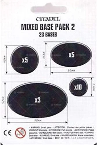 Games Workshop Citadel Mixed Base Pack 2, 23-tlg.