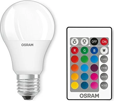 Osram Ledvance LED Base Classic A60 E27 9W/827 RGBW