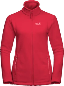 Jack Wolfskin Midnight Moon Funktionsjacke clear red (Damen)