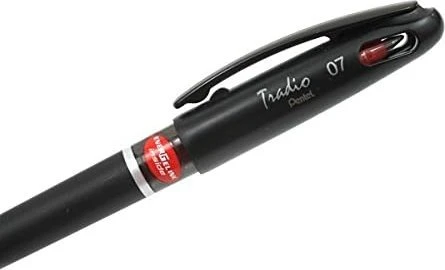 Pentel EnerGel Tradio Black BL117A Gelroller schwarz