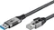 goobay CAT6 U/FTP 5m Ethernet-Kabel LAN-Adapter, RJ-45, USB-A 3.0 [Stecker] Vorschaubild