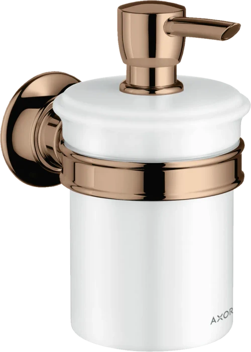 Hansgrohe Axor Montreux Seifenspender mit Halter polished red gold