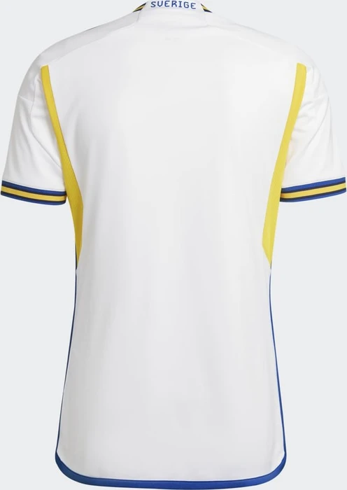 adidas Schweden 22 Auswärtstrikot white/glow blue (Herren)