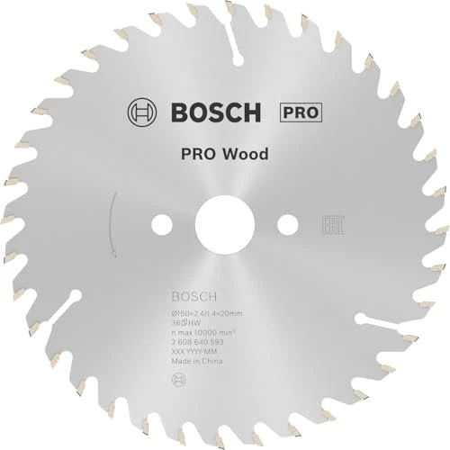 Bosch Professional Optiline Wood Kreissägeblatt 36Z, 150x2.4x20mm, 1 Stück