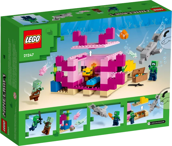 LEGO Minecraft - Das Axolotl-Haus