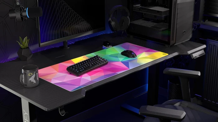 Endorfy Crystal Spectrum XL, 900x400mm, Motiv bunt