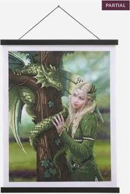Craft Buddy Crystal Art Scroll Kit Anne Stokes Kindred Spirit