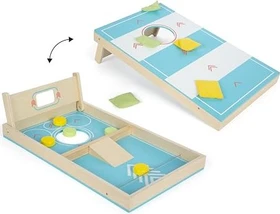Legler Small Foot Cornhole und Sling Puck Spiel Active