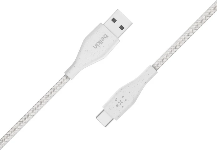 Belkin Duratek Plus USB-A/USB-C Adapterkabel 1.2m weiß