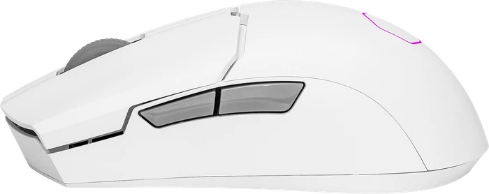 Cooler Master MasterMouse MM712 Gaming Maus weiß, USB/Bluetooth