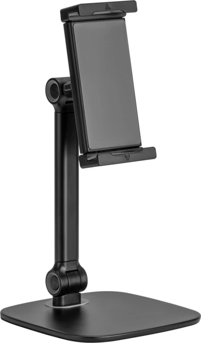 InLine Tablet Tischhalterung mit Standfuß schwarz, Tablet-Stand 4.7-12.9"