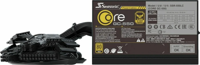 Seasonic Core GC 500W, ATX 2.4