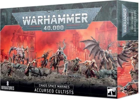 Games Workshop Warhammer 40.000 - Chaos Space Marines - Accursed Cultists