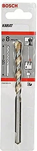 Bosch Professional Zentrierbohrer für Dosensenker, 8x120mm, 1 Stück