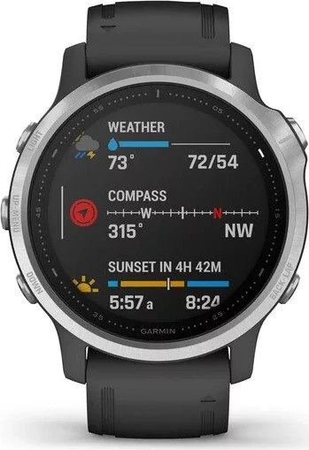Garmin Fenix 6S schwarz/silber