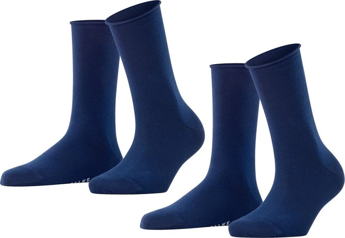 Falke Happy Socken royal blue, 2 Paare (Damen)