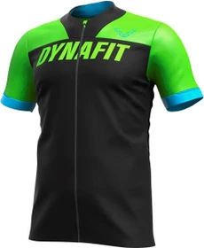 Dynafit Ride Full Zip Trikot kurzarm lambo green (Herren)