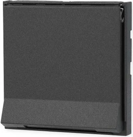 Gira System 55 Abdeckung SCHUKO-Steckdose, anthrazit