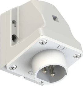PCE CEE-Wandgerätestecker 32A 2p 24/42VDC IP44 TWIST