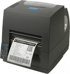 Citizen CL-S631II USB, seriell, schwarz, Thermodirekt/Thermotransfer
